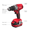 High Quality Cordless Rechargeable Impact Drill 20V Electric Brushless Double Speed Drill Screw Driving