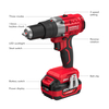 Cordless Rechargeable Impact Drill 20V Electric Brushless Double Speed Drill Screw Driving Machine