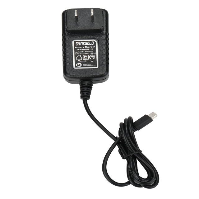 Shinegold Brand New PRO 12V 1.0A Charger Battery Charger With Led