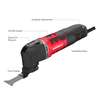350W Electric Oscillating Multi Tool with 4 Degree Angle Multifunctional Power Tool
