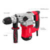 Low Vibration Electric Dust Extraction Power Rotary Hammer