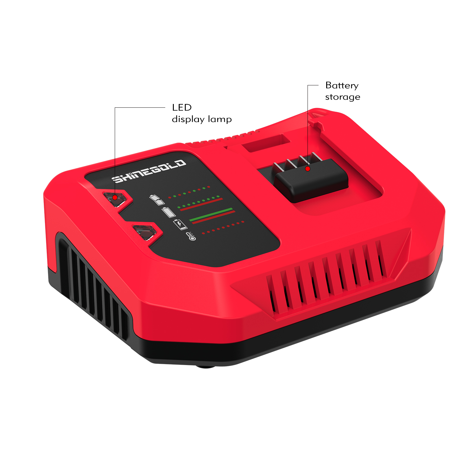 New Arrival 4000mah 20V 4.0 Ah Li-ion Fast Charger with overcharging protection